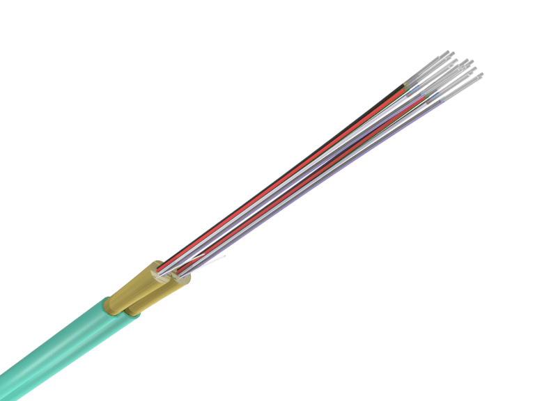 Proterial NanoCore Interconnect Plenum Cable, Green and Copper main cable, Black, Red and White Cable