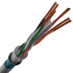 Proterial Category Shielded F/UTP Black, Red and Green Cables