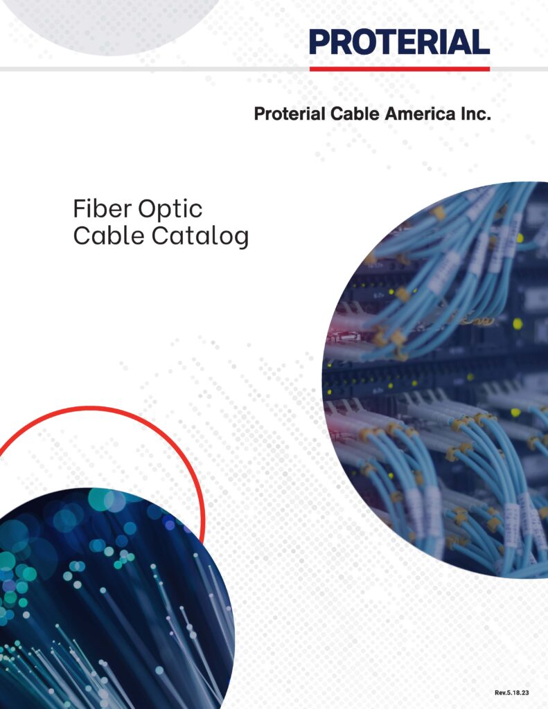Proterial Fiber Optic Cable Catalog